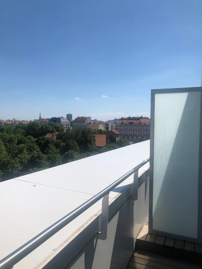 Augartenblick Penthaus 16 Viena Exterior foto